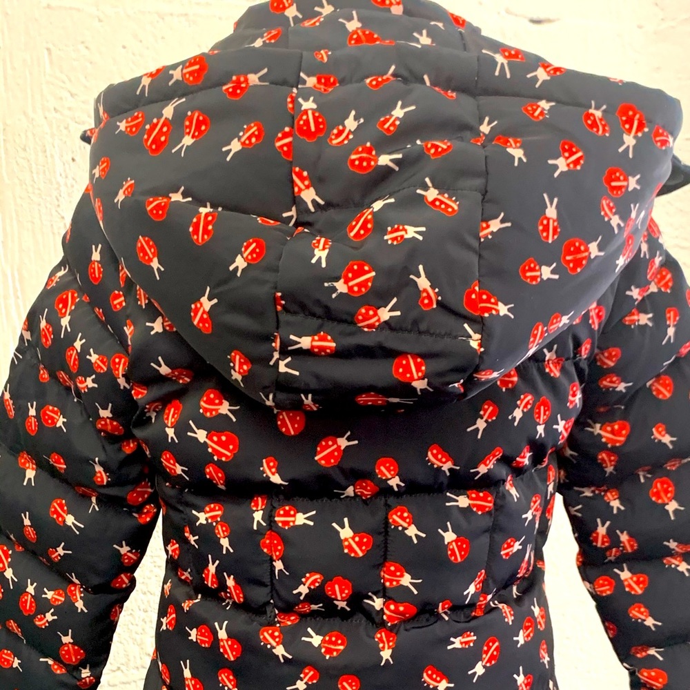 Stella McCartney Puffer Jacket with Ladybugs - Picture 4 of 6